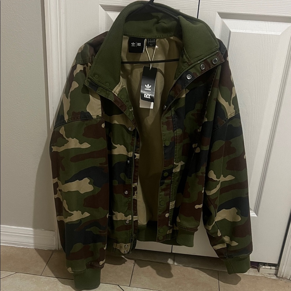 IVY PARK Men's Camouflage Military Jacket